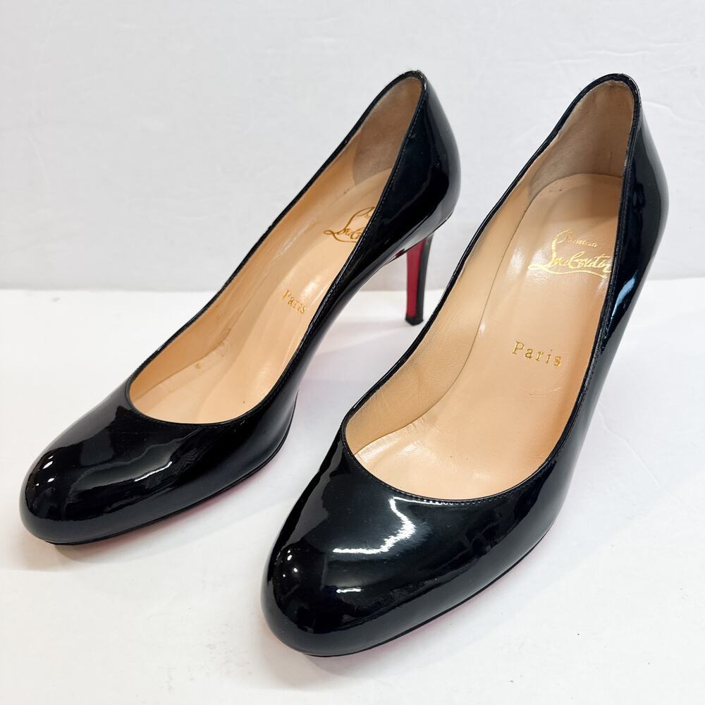Christian Louboutin Simple 70mm Patent Heels 39